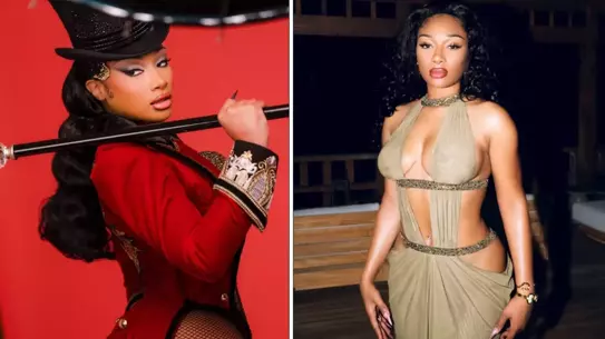 Megan Thee Stallion sahne arkasında