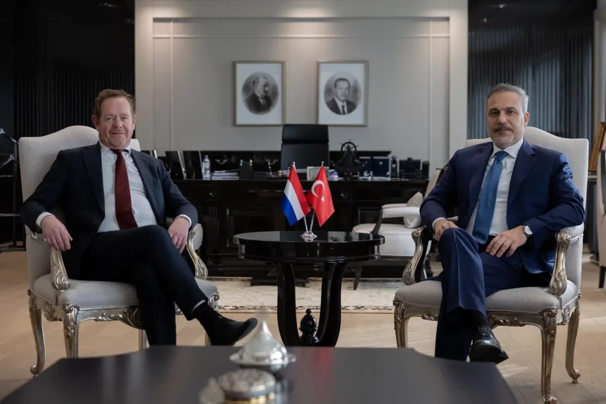 Hakan Fidan, Hollanda Adalet Bakanı David Van Weel ile Ankara’da Görüştü