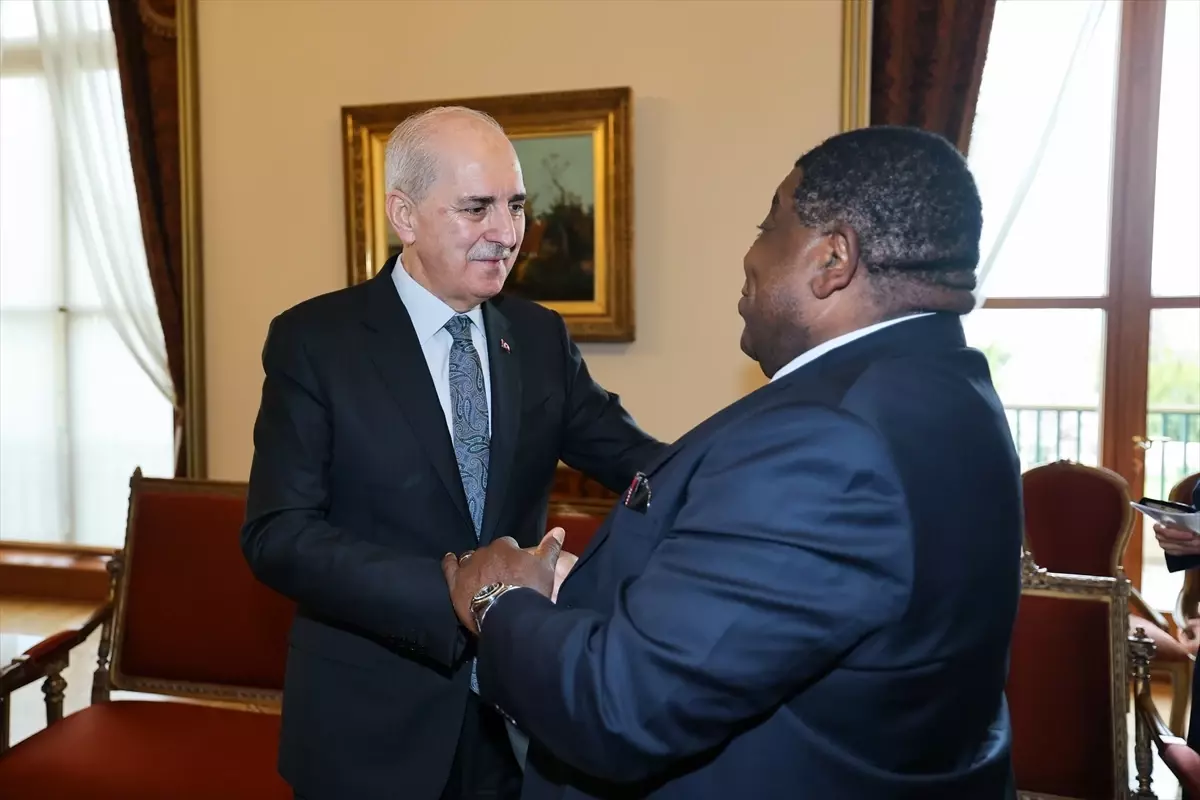 TBMM Başkanı Kurtulmuş, PAB Genel Sekreteri Chungong ile Görüşme Yaptı