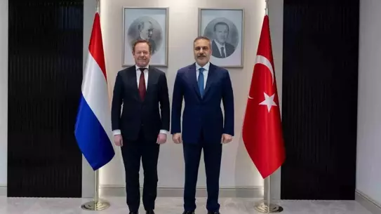 Türkiye Dışişleri Bakanı Hakan Fidan, Hollanda Adalet Bakanı Van Weel ile Ankara’da Görüştü