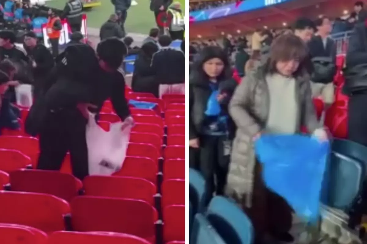 Japon Taraftarları Wembley'de Temiz Bir İz Bıraktı