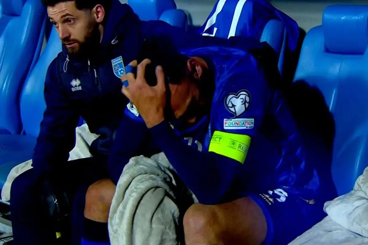 Vedat Muriqi Maç Sonrası Gözyaşlarına Boğuldu: Kosova’nın Dünya Kupası Umudu Kırıldı