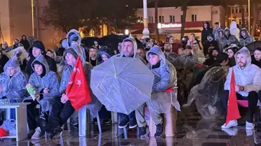 A Milli Takım oyuncuları sahada