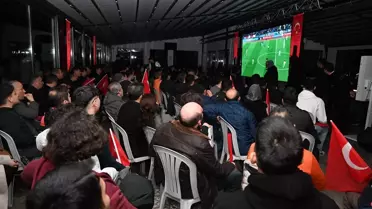 Maç anı ve tribün coşkusu