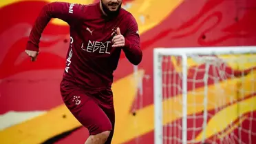 Galatasaray antrenman görüntüsü