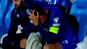 Vedat Muriqi gözyaşlarıyla sahada