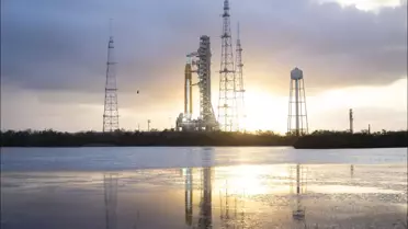 Artemis 2 uzay aracının ana fotoğrafı