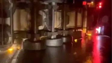 Kazanın gerçekleştiği yol ve araç kuyrukları