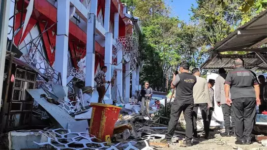 Deprem anına ait görüntü