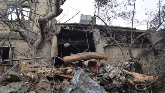 İsrail'in Lübnan'a düzenlediği saldırıların sahne görüntüsü