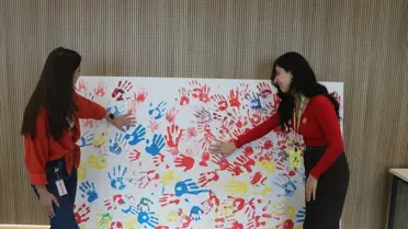 Otizm farkındalık standının detayları