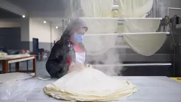 Yufka üretim süreci