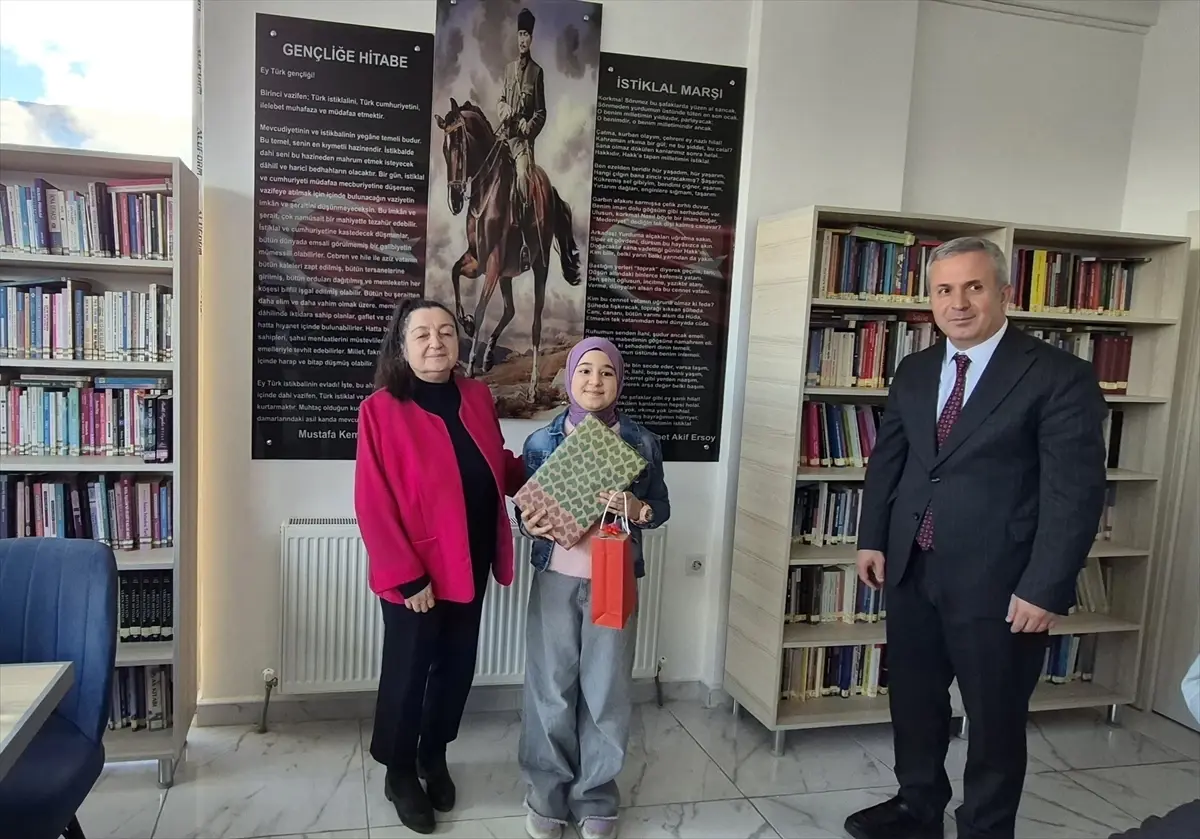 Bahşılı’da “İyileştiren Kütüphane” Temalı Kütüphane Haftası Coşkusu