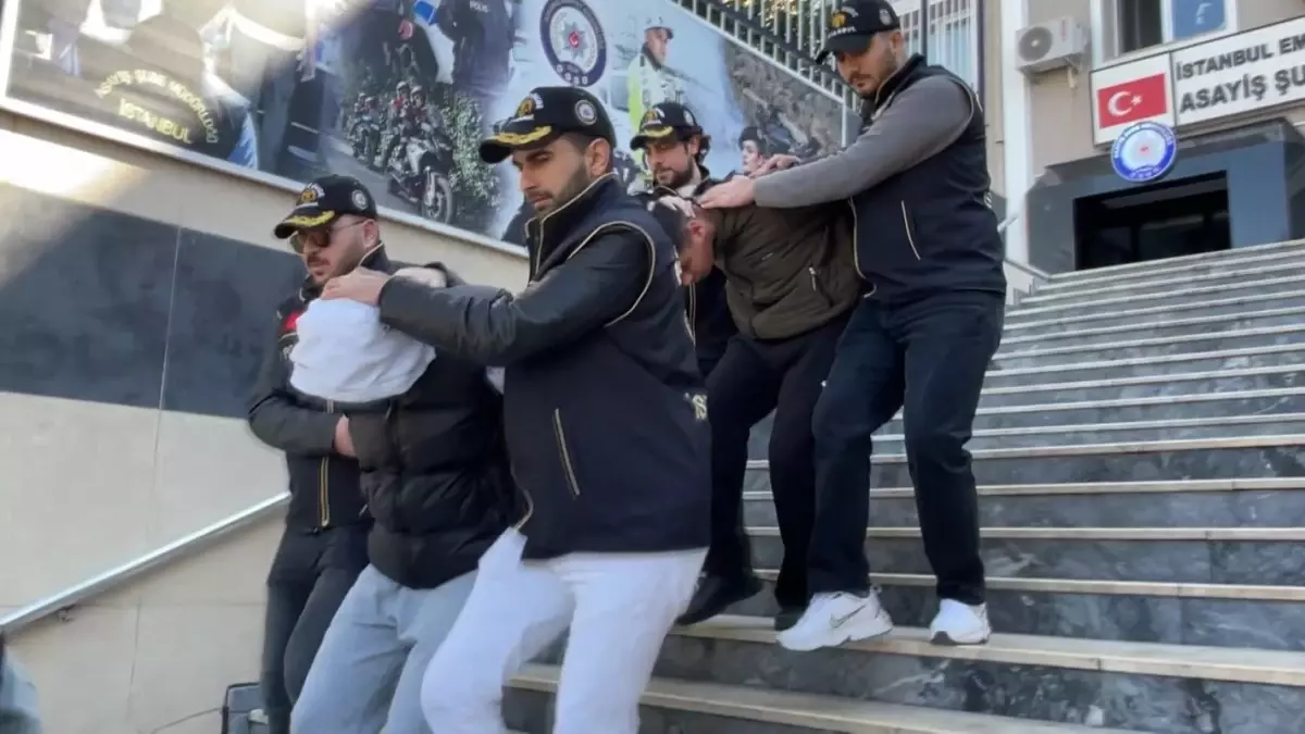 İstanbul’da Haraç Çetesi Operasyonu: 8 Şüpheli Gözaltında
