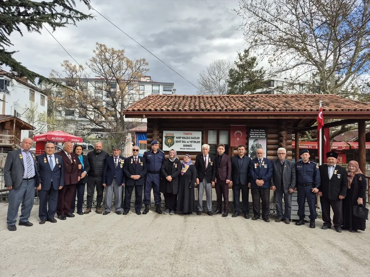 Tokat Jandarması Niksar’da Şehit Yakınları ve Gazilerle Buluştu