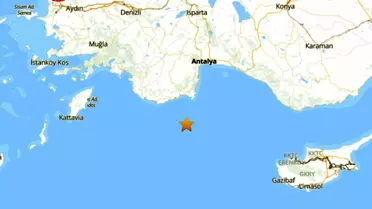 Deprem bölgesinde çekilen görüntü