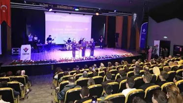 Ortaokul öğrencilerinin proje sunumu