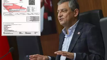 CHP, Özgür Özel’in Makam Aracı Harcamasını 7,92 Milyon TL Dekontla Açıklıyor