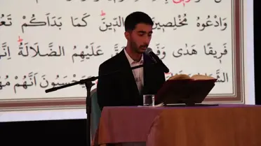 Yarışma sahasından bir kare