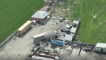 Kaçak akaryakıt deposu içi