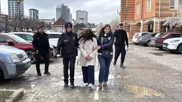 Olay yerindeki çöp konteyneri