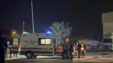 Balık fabrikasında gaz sızıntısı sonrası görüntü