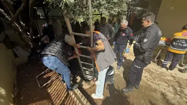 Olay yerinde çekilmiş fotoğraf