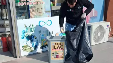 Toplanan ilaçların imha süreci