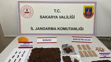 Operasyonda ele geçirilen uyuşturucu maddeler