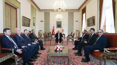 TBMM Başkanı Numan Kurtulmuş, Körfez İşbirliği Konseyi ve Ürdün Büyükelçileriyle Görüşmeler Gerçekleştirdi