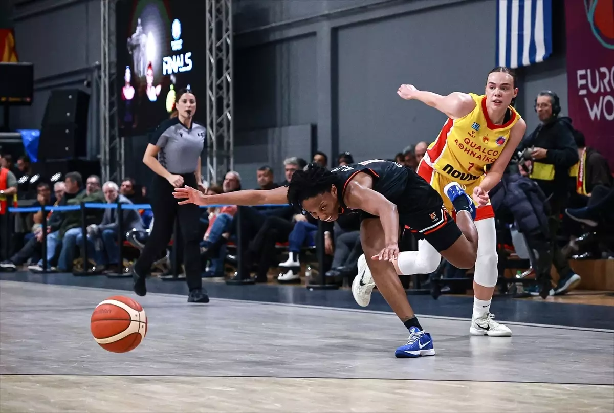ÇİMSA ÇBK Mersin, FIBA Kadınlar Avrupa Kupası'nda Athinaikos'u 85-80 Yenerek İlk Galibiyetini Aldı