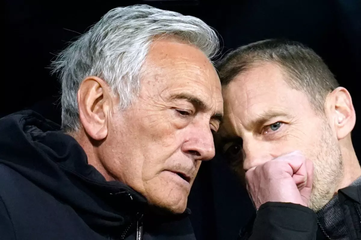 İtalya Futbol Federasyonu Başkanı Gabriele Gravina, Dünya Kupası Hayalini Sonlandırdı