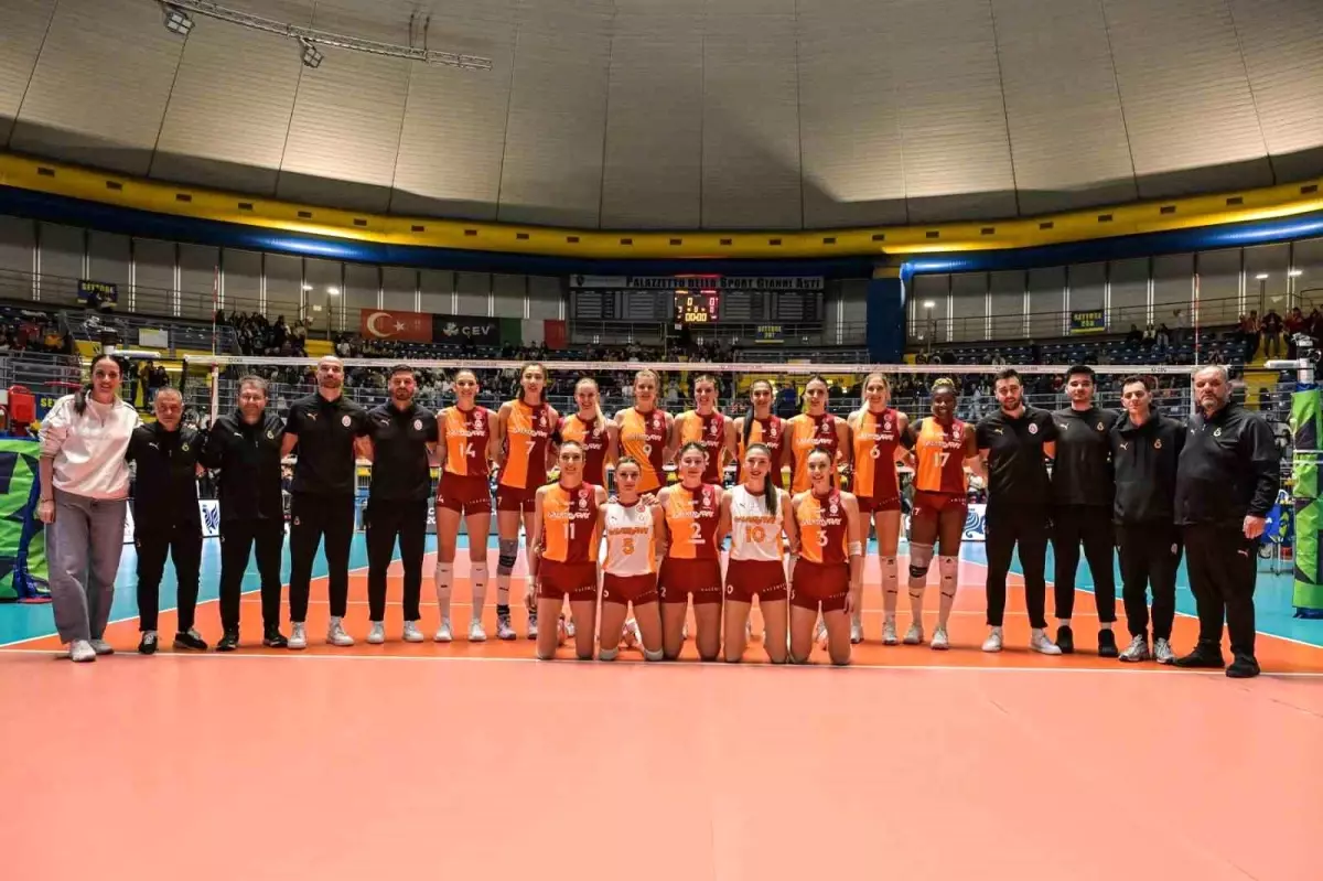 Galatasaray Daikin, CEV Kupası Finalinde Öncülük Etti