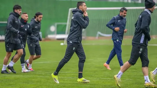 Amed Sportif hazırlık antrenmanı