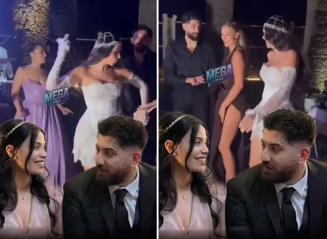 Canbay eski nişanlısı ile dans ederken