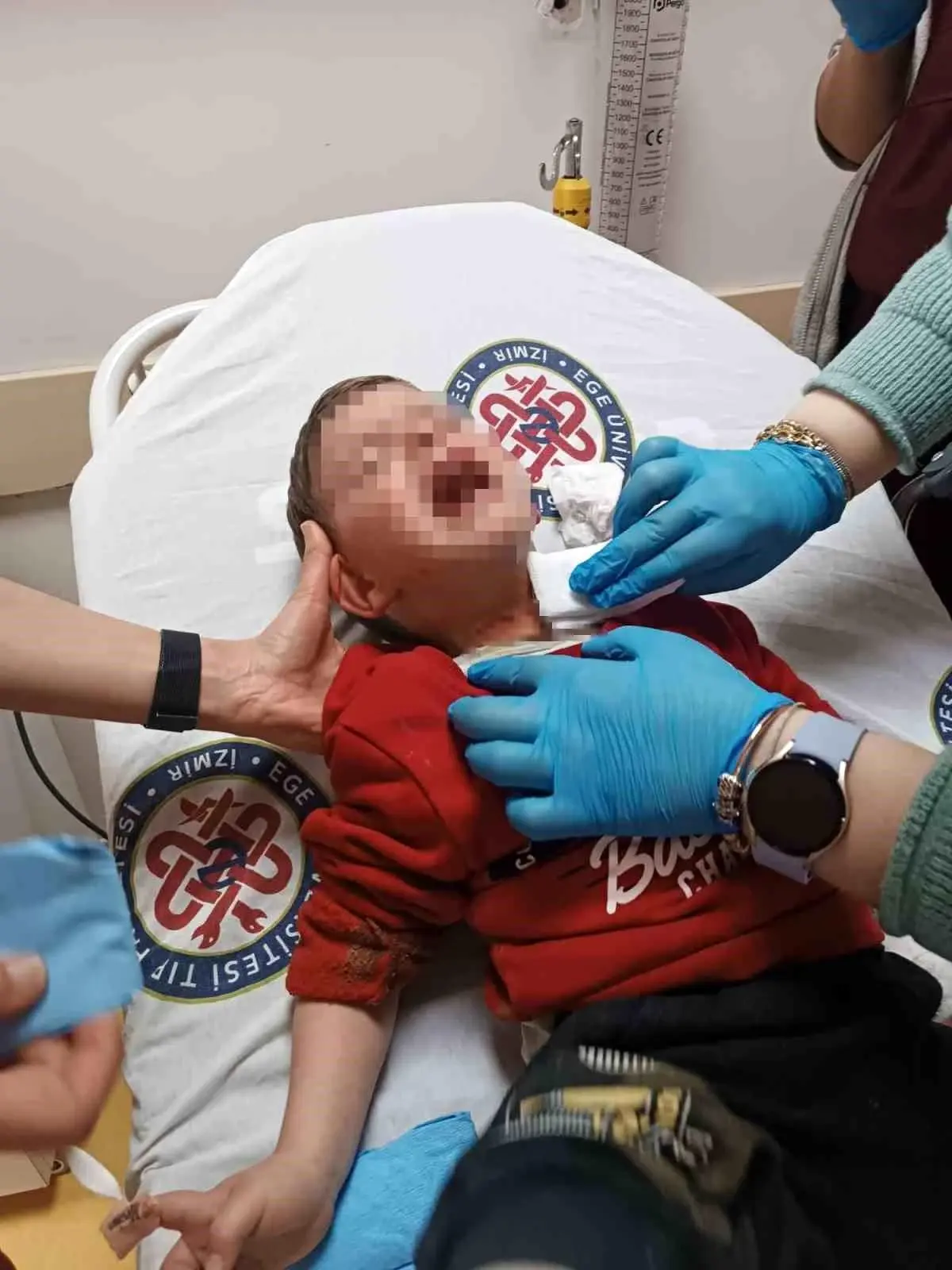 İzmir’de Parkta 2 Yaşındaki Çocuğa Bıçaklı Saldırı Şoku