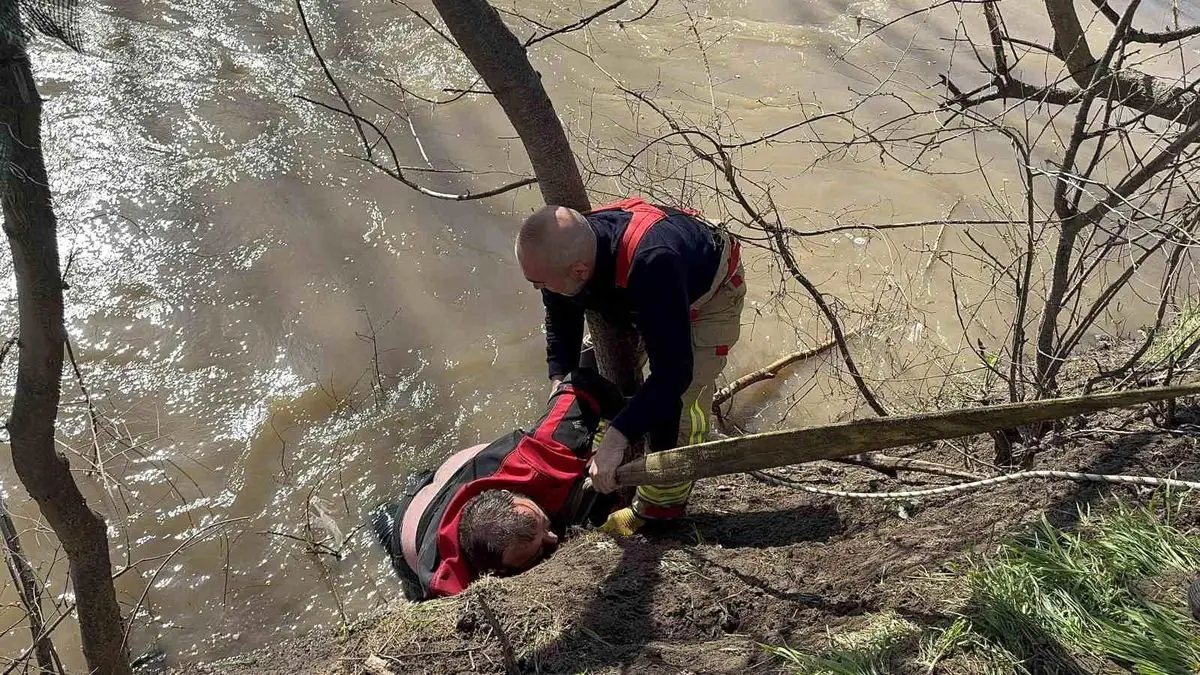 Edirne'de Tunca Nehri'nde Gerçekleşen Kahraman Kurtarma Operasyonu