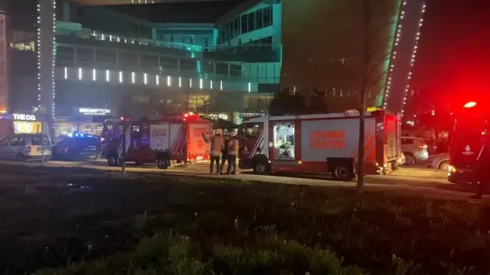 Yangın sonrası AVM görüntüsü