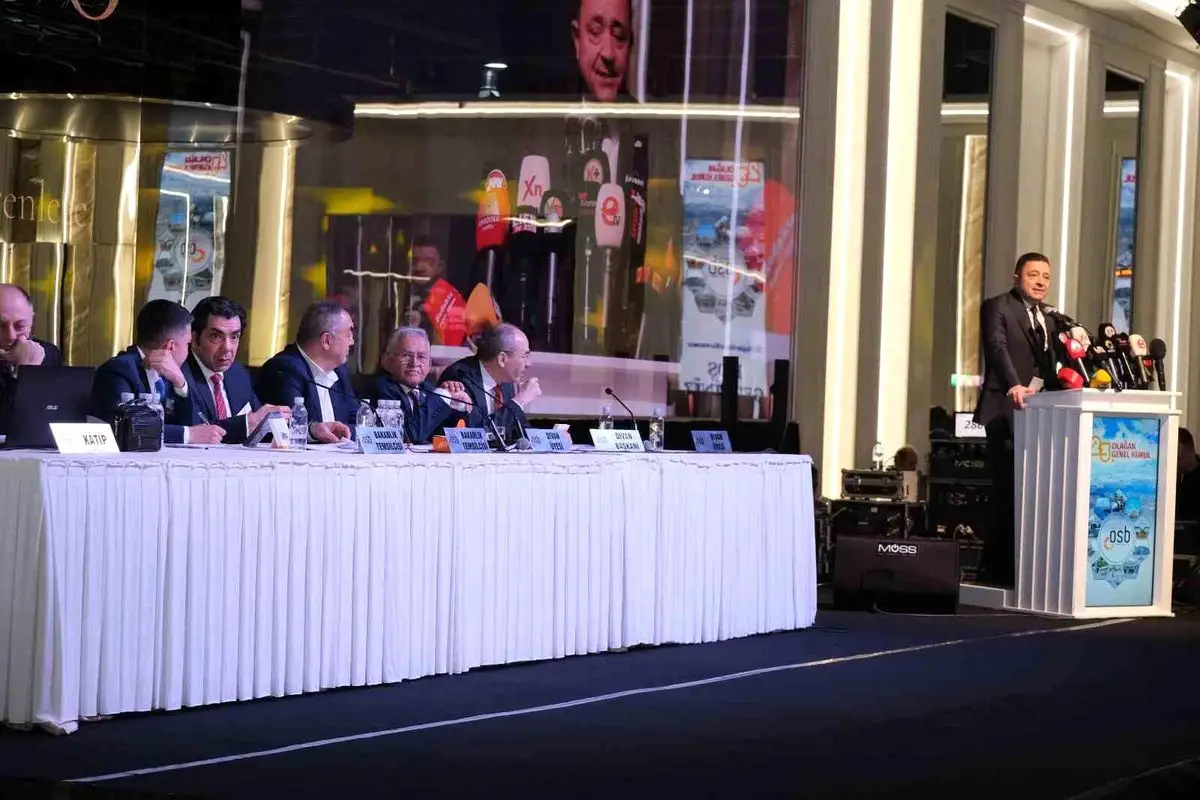 Kayseri OSB'de Tek Aday Mehmet Yalçın Yeniden Başkan Seçildi