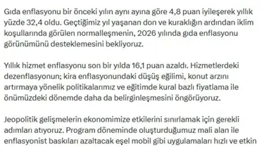 Enflasyonist baskıları azaltma planı