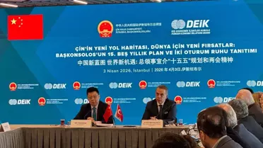 İkili görüşme fotoğrafı