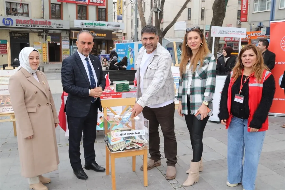 Konya’da Çocuk Evlerine Kitap Kumbaralarıyla Umut Dolu Kütüphaneler