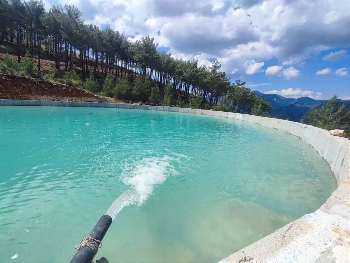 Mersin'de Şiddetli Yağışlar Su Toplama Çukurlarını %100 Doldurdu