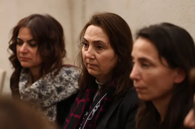 Tören salonunda ailenin bir arada olması