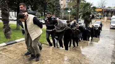 Operasyonda ele geçirilen araçlar