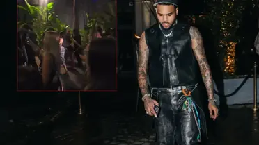 Chris Brown’ın Çıkışı Sonrası Kalabalık Kadınların Takibi Sosyal Medyada Gündemde