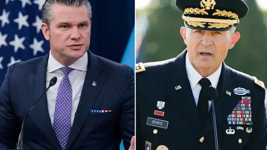 General Randy A. George emekli olurken