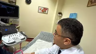 Ultrason cihazı ile tedavi uygulaması