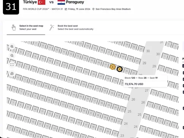 Stadyumda bilet satışı