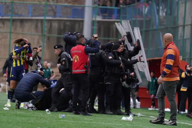 Saldırı anında yayın ekipmanı